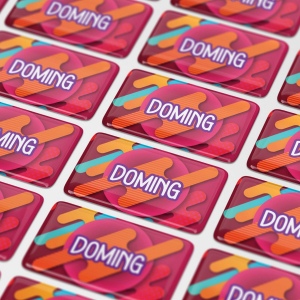 Doming Rectangle 100x30 mm