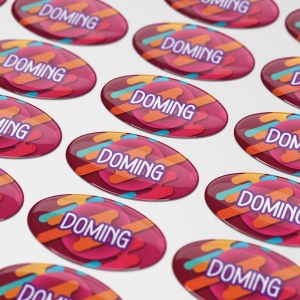 Doming Ovale 60x35 mm