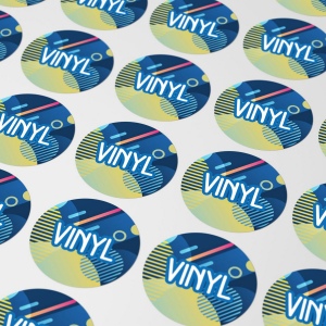 Vinyl Sticker Rond Ø 10 mm