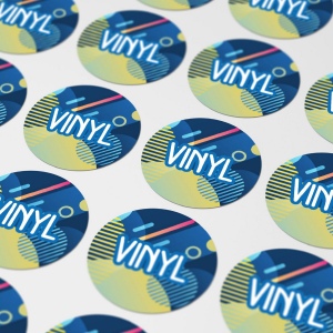 Vinyl Sticker Rond Ø 17 mm