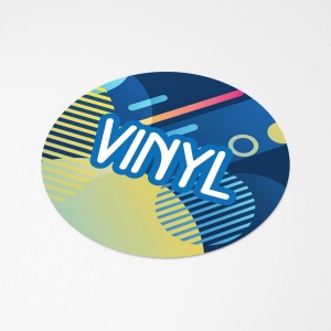 Vinyl Sticker Rond Ø 40 mm 2