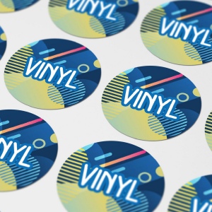 Vinyl Sticker Rond Ø 50 mm