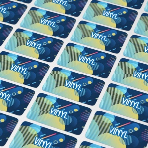 Vinyl Sticker Rectangle 20x10mm