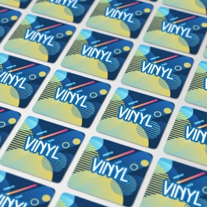 Vinyl Sticker Carré 13x13mm