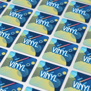 Vinyl Sticker Carré 15x15mm