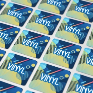 Vinyl Sticker Carré 20x20mm