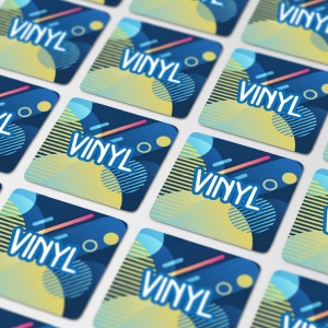 Vinyl Sticker Carré 40x40mm