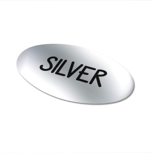 Vinyl Sticker Ovale 30x15mm 4