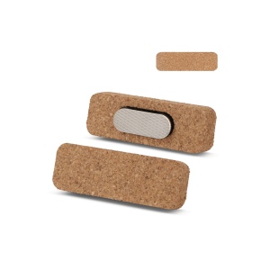 Badge en liège avec aimant