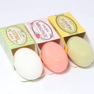 FLORES. Savons en forme de galets (150g) 3