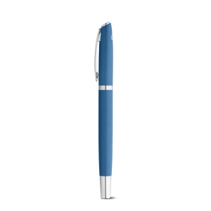 RE-LANDO-SET. Set rollet et stylo bille avec corps en aluminium recyclé (100% rAL) 16