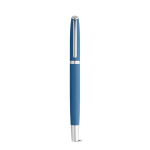 RE-LANDO-SET. Set rollet et stylo bille avec corps en aluminium recyclé (100% rAL) 17