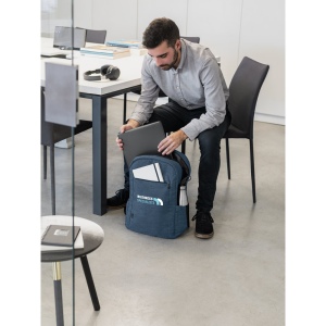 BUSINESS. Sac à dos ordinateur en polyester recyclé 300D 5