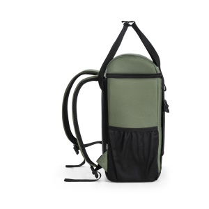 ROMA L. Sac à dos isotherme rembourré en polyester recyclé 600D ripstop 16 L 11