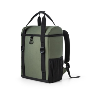 ROMA L. Sac à dos isotherme rembourré en polyester recyclé 600D ripstop 16 L 3