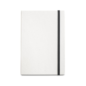MILKY. Bloc-notes A5 avec couverture rigide en papier 100 % recyclé 5