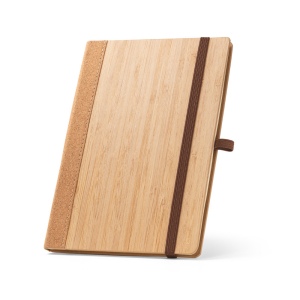 ORWELL. Carnet A5 en feuilles de bambou et de liège avec pages lignées 2