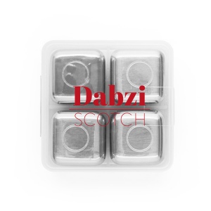 GLACIER. Jeu de cubes réutilisables en acier inoxydable 3