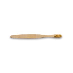 DELANY. Brosse à dents avec corps en bambou et dents en nylon 11