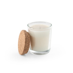 ZEN 80. Bougie aromatique dans une coupelle en verre avec un couvercle en liège 80 g 3