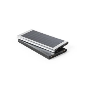 CLERK. Batterie nomade de 8 000 mAh avec panneau solaire en aluminium 100 % recyclé 7