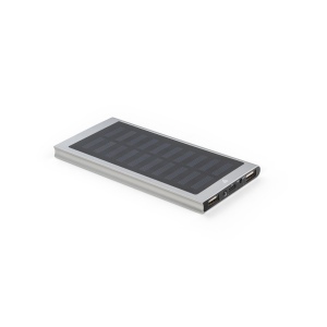 CLERK. Batterie nomade de 8 000 mAh avec panneau solaire en aluminium 100 % recyclé 3