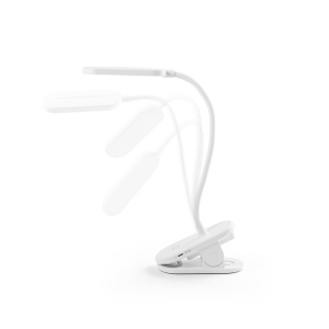 NESBIT II. Lampe de bureau portable avec clip et autonomie de 30h en rABS 65% 9