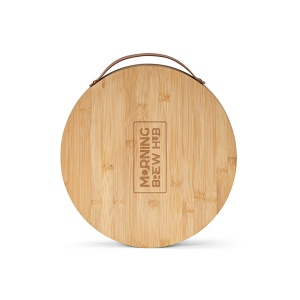 Planche à découper Duchamp  en bambou avec ustensiles à fromage 11