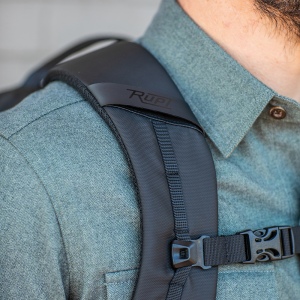 Sac à dos Galindo 22L rPET Poignée latérale Poche ordinateur 17" 14