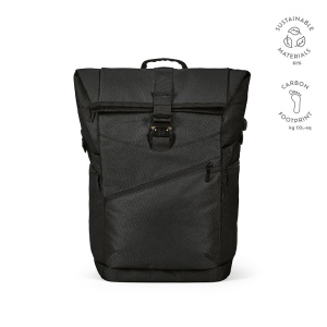 Sac à dos Coloma 28L rPET. Haut enroulable. Poche ordinateur 17" 2