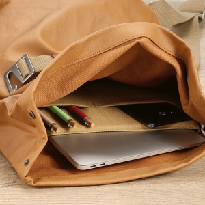 Sac à dos Berlin 23L rCoton 340 g/m²et rPU. Poche ordinateur 17" 25