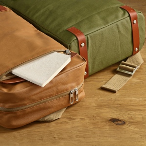 Sac à dos Vienna 23L rCoton 340 g/m² et rPU . Poche ordinateur 17" 39