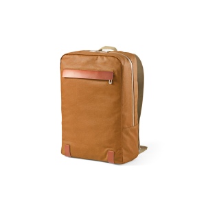 Sac à dos Vienna 23L rCoton 340 g/m² et rPU . Poche ordinateur 17" 11