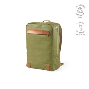 Sac à dos Vienna 23L rCoton 340 g/m² et rPU . Poche ordinateur 17" 5