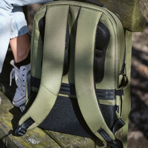 Sac à dos New York 20L rNylon et rPET. Poche ordinateur 17" 52