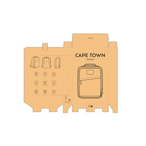 Sac à dos Cape Town 27L rCoton  230 g/m². Poche ordinateur 17" 33