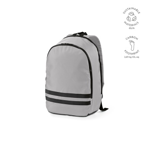 Sac à dos Sydney 18L rPET. Réfléchissant. Poche ordinateur 17" 8