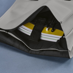 Sac à dos Edinburgh 22L rPU et rPET. Poche ordinateur 17" 35