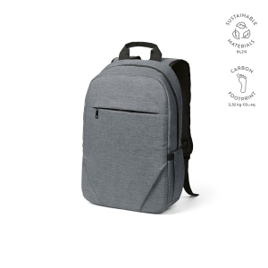 Sac à dos Vilnius 18L rPET. Poche avant. Poche ordinateur  17" 6
