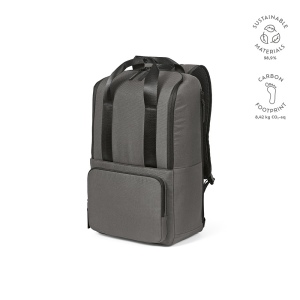 Sac à dos Bucharest 18L rPET. Poche avant Poche ordinateur 15,6" 4