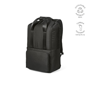 Sac à dos Bucharest 18L rPET. Poche avant Poche ordinateur 15,6" 2