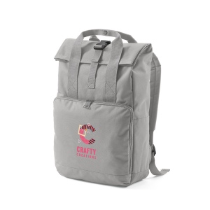 Sac à dos Warsaw 20L rPET. Fermeture enroulable avec boucle. 12