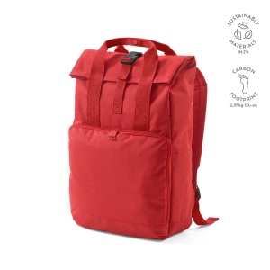 Sac à dos Warsaw 20L rPET. Fermeture enroulable avec boucle. 4