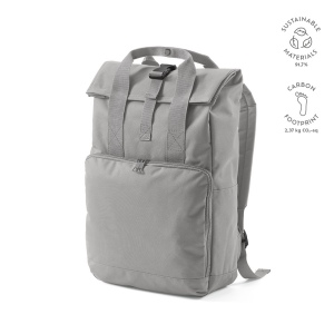 Sac à dos Warsaw 20L rPET. Fermeture enroulable avec boucle. 6