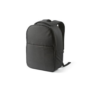 Sac à dos Budapest 16L rPET. Poche avant. Poche ordinateur 17" 5