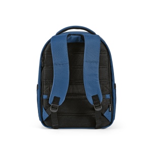Sac à dos Budapest 16L rPET. Poche avant. Poche ordinateur 17" 13