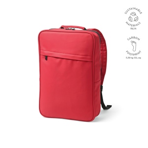 Sac à dos Amsterdam 16L rPU et rPET. Poche ordinateur 17" 5