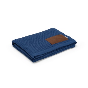 Plaid Giotto, rCOTON 200 g/m², patch personnalisable 5