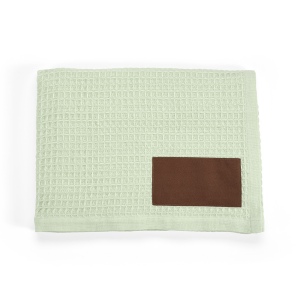 Plaid Giotto, rCOTON 200 g/m², patch personnalisable 21