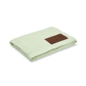 Plaid Giotto, rCOTON 200 g/m², patch personnalisable 6